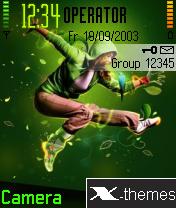 Green Jump Nokia Themes